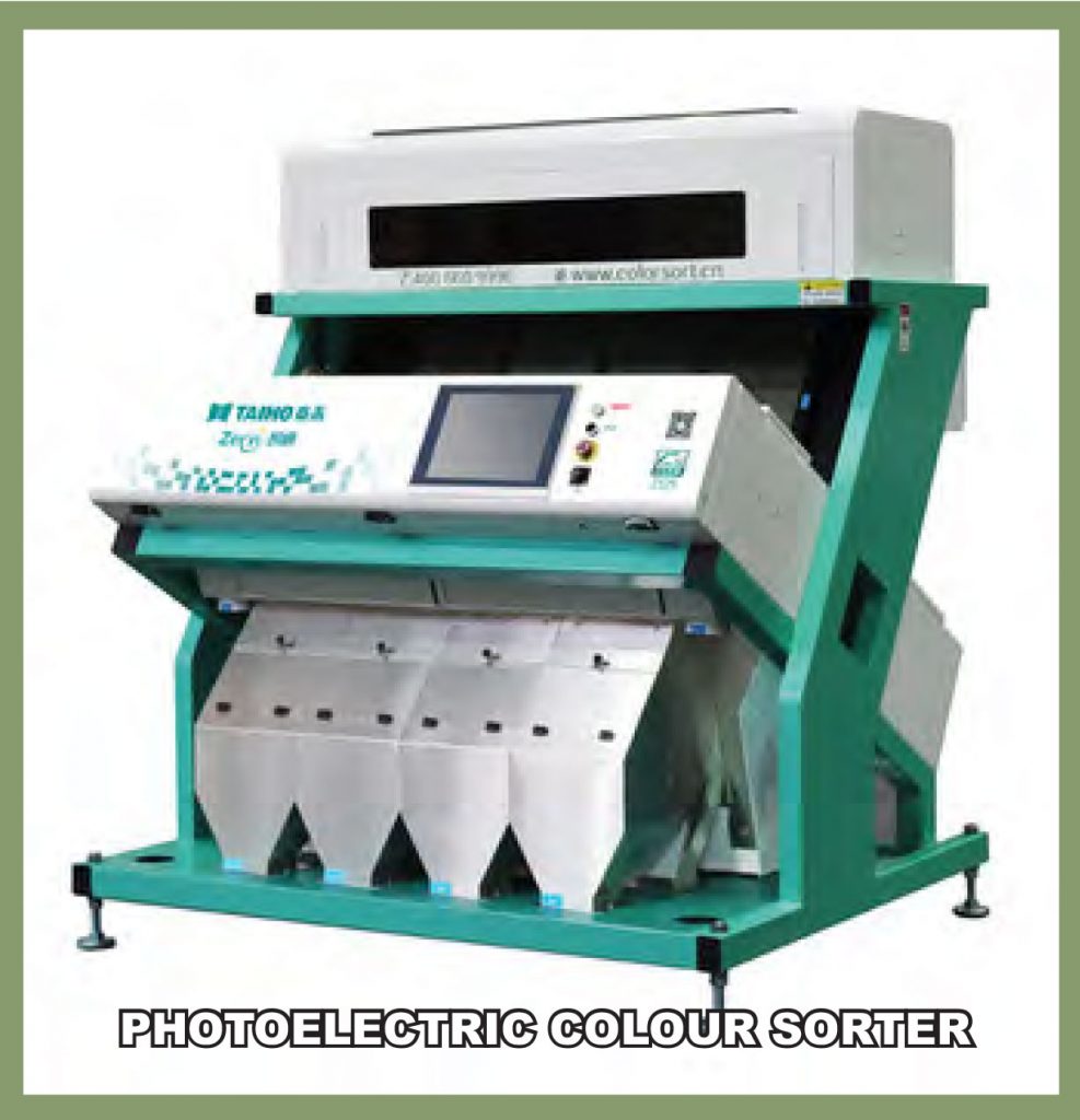 Colour Sorting The Nut Machine Company